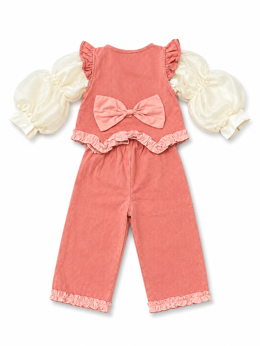 Floral Denim Co-Ord Set