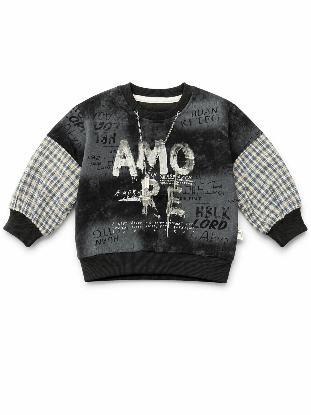 Urban Graphic Sweatshirt – Black