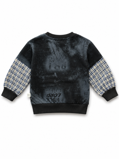 Urban Graphic Sweatshirt – Black