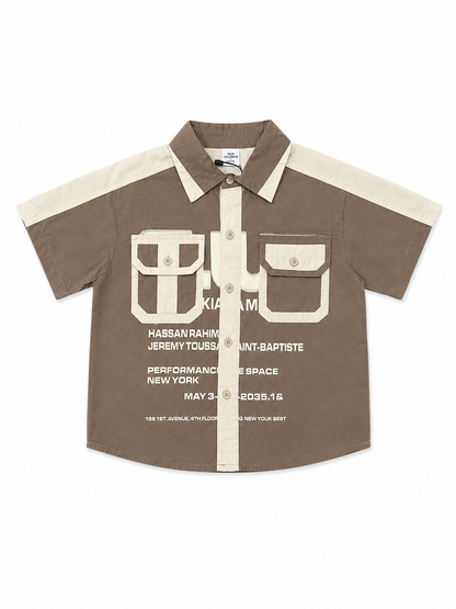 Urban Club Color Block Utility Shirt