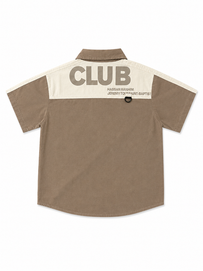Urban Club Color Block Utility Shirt