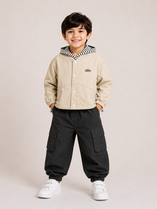Hooded Cargo Co-Ord Set