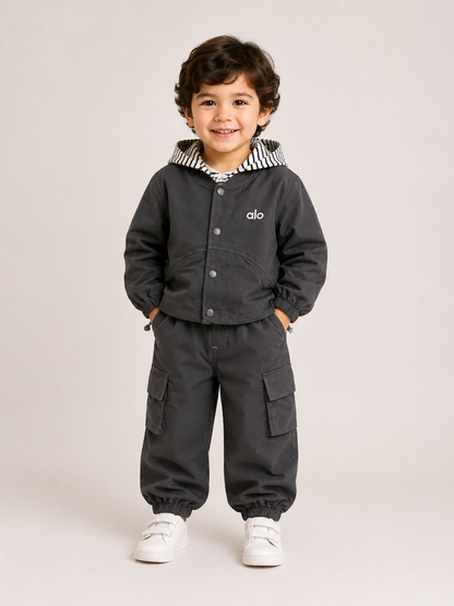 Hooded Cargo Co-Ord Set