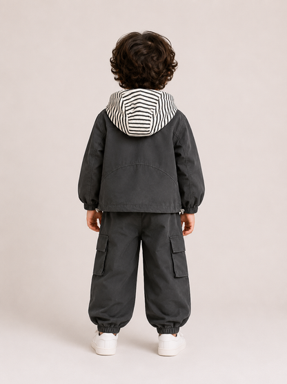 Hooded Cargo Co-Ord Set